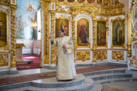 В день празднования Собора Архангела Гавриила, в Богоявленском соборе города Орла было совершено отпевание новопреставленного протоиерея Георгия Борисовича Леонтьева — старейшего клирика Орловской епархии, почившего 24 июля на 77-м году жизни. 26 июля 2025 года. В день празднования Собора Архангела Гавриила, в Богоявленском соборе города Орла было совершено отпевание новопреставленного протоиерея Георгия Борисовича Леонтьева — старейшего клирика Орловской епархии, почившего 24 июля на 77-м году жизни. 26 июля 2025 года.