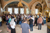 В день празднования Собора Архангела Гавриила, в Богоявленском соборе города Орла было совершено отпевание новопреставленного протоиерея Георгия Борисовича Леонтьева — старейшего клирика Орловской епархии, почившего 24 июля на 77-м году жизни. 26 июля 2025 года. В день празднования Собора Архангела Гавриила, в Богоявленском соборе города Орла было совершено отпевание новопреставленного протоиерея Георгия Борисовича Леонтьева — старейшего клирика Орловской епархии, почившего 24 июля на 77-м году жизни. 26 июля 2025 года.