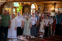 Вечером, 20 июля, в канун празднования явления Казанской иконы Божией Матери, митрополит Орловский и Болховский совершил всенощное бдение в Казанском храме поселка Стрелецкий Орловского муниципального округа. 20 июля 2026 г.