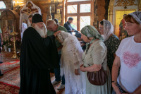 Вечером, 20 июля, в канун празднования явления Казанской иконы Божией Матери, митрополит Орловский и Болховский совершил всенощное бдение в Казанском храме поселка Стрелецкий Орловского муниципального округа. 20 июля 2026 г.