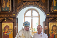 В день празднования явления Казанской иконы Божией Матери, митрополит Орловский и Болховский Тихон возглавил Божественную литургию в Казанском храме деревни Арбузово Кромского района. 21 июля 2026 года В день празднования явления Казанской иконы Божией Матери, митрополит Орловский и Болховский Тихон возглавил Божественную литургию в Казанском храме деревни Арбузово Кромского района. 21 июля 2026 года