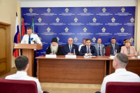 Владыка Тихон принял участие в торжественном мероприятии, посвященном Дню сотрудника органов следствия Российской Федерации. 24 июля 2026 года, г.Орел