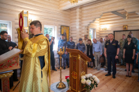 В день памяти святого равноапостольного великого князя Владимира, во Святом Крещении Василия, и празднования Дня Крещения Руси, митрополит Орловский и Болховский Тихон совершил чин малого освящения храма в честь святого равноапостольного князя Владимира, возведенного на территории Управления Федеральной службы войск национальной гвардии Российской Федерации по Орловской области, после чего возглавил Божественную литургию в новоосвященном храме. 28 июля 2026 года, г.Орел В день памяти святого равноапостольного великого князя Владимира, во Святом Крещении Василия, и празднования Дня Крещения Руси, митрополит Орловский и Болховский Тихон совершил чин малого освящения храма в честь святого равноапостольного князя Владимира, возведенного на территории Управления Федеральной службы войск национальной гвардии Российской Федерации по Орловской области, после чего возглавил Божественную литургию в новоосвященном храме. 28 июля 2026 года, г.Орел