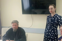 Благочинный Болховского округа встретился с родственниками бойцов Благочинный Болховского округа встретился с родственниками бойцов