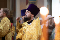 В Неделю 5-ю по Пятидесятнице, день памяти священномученика Евсевия, епископа Самосатского, митрополит Орловский и Болховский Тихон совершил чин великого освящения храма Покрова Пресвятой Богородицы в селе Клейменово Орловского муниципального округа, после чего возглавил Божественную литургию в новоосвященном храме. 5 июля 2026 года В Неделю 5-ю по Пятидесятнице, день памяти священномученика Евсевия, епископа Самосатского, митрополит Орловский и Болховский Тихон совершил чин великого освящения храма Покрова Пресвятой Богородицы в селе Клейменово Орловского муниципального округа, после чего возглавил Божественную литургию в новоосвященном храме. 5 июля 2026 года