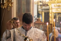 В канун Рождества честно́го славного Пророка, Предтечи и Крестителя Господня Иоанна, митрополит Орловский и Болховский Тихон совершил всенощное бдение в Иоанно-Крестительском храме города Орла. 06 июля 2026 г. В канун Рождества честно́го славного Пророка, Предтечи и Крестителя Господня Иоанна, митрополит Орловский и Болховский Тихон совершил всенощное бдение в Иоанно-Крестительском храме города Орла. 06 июля 2026 г.