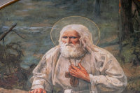 В день обретения мощей преподобного Серафима Саровского, чудотворца (1903), и Собора Курских святых, митрополит Орловский и Болховский Тихон совершил Божественную литургию в нижнем храме в честь преподобного Серафима Саровского подсобного хозяйства «Орловский Колос». 1 августа 2026 года, Орловский муниципальный округ В день обретения мощей преподобного Серафима Саровского, чудотворца (1903), и Собора Курских святых, митрополит Орловский и Болховский Тихон совершил Божественную литургию в нижнем храме в честь преподобного Серафима Саровского подсобного хозяйства «Орловский Колос». 1 августа 2026 года, Орловский муниципальный округ
