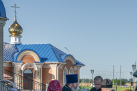 В день обретения мощей преподобного Серафима Саровского, чудотворца (1903), и Собора Курских святых, митрополит Орловский и Болховский Тихон совершил Божественную литургию в нижнем храме в честь преподобного Серафима Саровского подсобного хозяйства «Орловский Колос». 1 августа 2026 года, Орловский муниципальный округ В день обретения мощей преподобного Серафима Саровского, чудотворца (1903), и Собора Курских святых, митрополит Орловский и Болховский Тихон совершил Божественную литургию в нижнем храме в честь преподобного Серафима Саровского подсобного хозяйства «Орловский Колос». 1 августа 2026 года, Орловский муниципальный округ