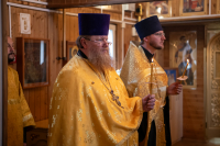 В канун Недели 11-й по Пятидесятнице и дня памяти преподобного Антония Римлянина, Новгородского, чудотворца, митрополит Орловский и Болховский Тихон совершил всенощное бдение в храме мучениц Веры, Надежды, Любови и матери их Софии в микрорайоне «Зареченский» города Орла. 15 августа 2026 года. В канун Недели 11-й по Пятидесятнице и дня памяти преподобного Антония Римлянина, Новгородского, чудотворца, митрополит Орловский и Болховский Тихон совершил всенощное бдение в храме мучениц Веры, Надежды, Любови и матери их Софии в микрорайоне «Зареченский» города Орла. 15 августа 2026 года.