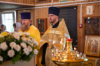 В канун Недели 11-й по Пятидесятнице и дня памяти преподобного Антония Римлянина, Новгородского, чудотворца, митрополит Орловский и Болховский Тихон совершил всенощное бдение в храме мучениц Веры, Надежды, Любови и матери их Софии в микрорайоне «Зареченский» города Орла. 15 августа 2026 года. В канун Недели 11-й по Пятидесятнице и дня памяти преподобного Антония Римлянина, Новгородского, чудотворца, митрополит Орловский и Болховский Тихон совершил всенощное бдение в храме мучениц Веры, Надежды, Любови и матери их Софии в микрорайоне «Зареченский» города Орла. 15 августа 2026 года.