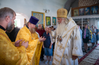В Неделю 11-ю по Пятидесятнице, день памяти преподобного Антония Римлянина, Новгородского, чудотворца, митрополит Орловский и Болховский Тихон возглавил Божественную литургию в храме Покрова Пресвятой Богородицы поселка Шаблыкино. 16 августа 2026 года В Неделю 11-ю по Пятидесятнице, день памяти преподобного Антония Римлянина, Новгородского, чудотворца, митрополит Орловский и Болховский Тихон возглавил Божественную литургию в храме Покрова Пресвятой Богородицы поселка Шаблыкино. 16 августа 2026 года