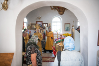 В Неделю 11-ю по Пятидесятнице, день памяти преподобного Антония Римлянина, Новгородского, чудотворца, митрополит Орловский и Болховский Тихон возглавил Божественную литургию в храме Покрова Пресвятой Богородицы поселка Шаблыкино. 16 августа 2026 года В Неделю 11-ю по Пятидесятнице, день памяти преподобного Антония Римлянина, Новгородского, чудотворца, митрополит Орловский и Болховский Тихон возглавил Божественную литургию в храме Покрова Пресвятой Богородицы поселка Шаблыкино. 16 августа 2026 года