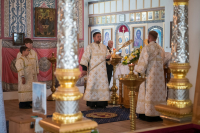 В канун двунадесятого праздника Преображения Господа Бога и Спаса нашего Иисуса Христа, митрополит Орловский и Болховский Тихон совершил всенощное бдение в Спасо-Преображенском соборе города Болхова. 18 августа 2026 года. В канун двунадесятого праздника Преображения Господа Бога и Спаса нашего Иисуса Христа, митрополит Орловский и Болховский Тихон совершил всенощное бдение в Спасо-Преображенском соборе города Болхова. 18 августа 2026 года.