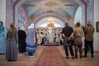 В канун двунадесятого праздника Преображения Господа Бога и Спаса нашего Иисуса Христа, митрополит Орловский и Болховский Тихон совершил всенощное бдение в Спасо-Преображенском соборе города Болхова. 18 августа 2026 года. В канун двунадесятого праздника Преображения Господа Бога и Спаса нашего Иисуса Христа, митрополит Орловский и Болховский Тихон совершил всенощное бдение в Спасо-Преображенском соборе города Болхова. 18 августа 2026 года.