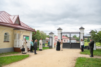 В праздник Преображения Господа Бога и Спаса нашего Иисуса Христа, митрополит Орловский и Болховский Тихон возглавил Божественную литургию и престольные торжества в старинном Спасо-Преображенском храме села Спасское-Лутовиново — родового имения великого русского писателя Ивана Сергеевича Тургенева. 19 августа 2026 года, Мценский район. В праздник Преображения Господа Бога и Спаса нашего Иисуса Христа, митрополит Орловский и Болховский Тихон возглавил Божественную литургию и престольные торжества в старинном Спасо-Преображенском храме села Спасское-Лутовиново — родового имения великого русского писателя Ивана Сергеевича Тургенева. 19 августа 2026 года, Мценский район.