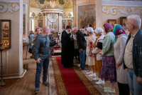 В праздник Преображения Господа Бога и Спаса нашего Иисуса Христа, митрополит Орловский и Болховский Тихон возглавил Божественную литургию и престольные торжества в старинном Спасо-Преображенском храме села Спасское-Лутовиново — родового имения великого русского писателя Ивана Сергеевича Тургенева. 19 августа 2026 года, Мценский район. В праздник Преображения Господа Бога и Спаса нашего Иисуса Христа, митрополит Орловский и Болховский Тихон возглавил Божественную литургию и престольные торжества в старинном Спасо-Преображенском храме села Спасское-Лутовиново — родового имения великого русского писателя Ивана Сергеевича Тургенева. 19 августа 2026 года, Мценский район.