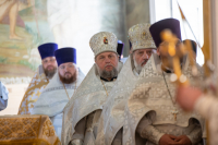 В праздник Вознесения Господня, в день памяти Апостола и евангелиста Иоанна Богослова, митрополит Орловский и Болховский Тихон возглавил Божественную литургию в Богоявленском соборе города Орла, за которой был совершен чин прославления святого праведного Афанасия, Христа ради юродивого, исповедника. 21 мая 2026 года, г.Орел В праздник Вознесения Господня, в день памяти Апостола и евангелиста Иоанна Богослова, митрополит Орловский и Болховский Тихон возглавил Божественную литургию в Богоявленском соборе города Орла, за которой был совершен чин прославления святого праведного Афанасия, Христа ради юродивого, исповедника. 21 мая 2026 года, г.Орел