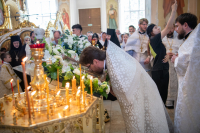 В праздник Вознесения Господня, в день памяти Апостола и евангелиста Иоанна Богослова, митрополит Орловский и Болховский Тихон возглавил Божественную литургию в Богоявленском соборе города Орла, за которой был совершен чин прославления святого праведного Афанасия, Христа ради юродивого, исповедника. 21 мая 2026 года, г.Орел В праздник Вознесения Господня, в день памяти Апостола и евангелиста Иоанна Богослова, митрополит Орловский и Болховский Тихон возглавил Божественную литургию в Богоявленском соборе города Орла, за которой был совершен чин прославления святого праведного Афанасия, Христа ради юродивого, исповедника. 21 мая 2026 года, г.Орел