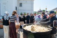 В праздник Вознесения Господня, в день памяти Апостола и евангелиста Иоанна Богослова, митрополит Орловский и Болховский Тихон возглавил Божественную литургию в Богоявленском соборе города Орла, за которой был совершен чин прославления святого праведного Афанасия, Христа ради юродивого, исповедника. 21 мая 2026 года, г.Орел В праздник Вознесения Господня, в день памяти Апостола и евангелиста Иоанна Богослова, митрополит Орловский и Болховский Тихон возглавил Божественную литургию в Богоявленском соборе города Орла, за которой был совершен чин прославления святого праведного Афанасия, Христа ради юродивого, исповедника. 21 мая 2026 года, г.Орел