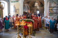 В Неделю 9-ю по Пятидесятнице, день памяти святого пророка Илии (IX век до Рождества Христова), митрополит Орловский и Болховский Тихон возглавил престольные торжества и совершил Божественную литургию в Николо-Песковском храме города Орла. 2 августа 2026 года В Неделю 9-ю по Пятидесятнице, день памяти святого пророка Илии (IX век до Рождества Христова), митрополит Орловский и Болховский Тихон возглавил престольные торжества и совершил Божественную литургию в Николо-Песковском храме города Орла. 2 августа 2026 года