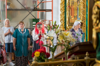 В Неделю 9-ю по Пятидесятнице, день памяти святого пророка Илии (IX век до Рождества Христова), митрополит Орловский и Болховский Тихон возглавил престольные торжества и совершил Божественную литургию в Николо-Песковском храме города Орла. 2 августа 2026 года В Неделю 9-ю по Пятидесятнице, день памяти святого пророка Илии (IX век до Рождества Христова), митрополит Орловский и Болховский Тихон возглавил престольные торжества и совершил Божественную литургию в Николо-Песковском храме города Орла. 2 августа 2026 года