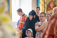 В Неделю 9-ю по Пятидесятнице, день памяти святого пророка Илии (IX век до Рождества Христова), митрополит Орловский и Болховский Тихон возглавил престольные торжества и совершил Божественную литургию в Николо-Песковском храме города Орла. 2 августа 2026 года В Неделю 9-ю по Пятидесятнице, день памяти святого пророка Илии (IX век до Рождества Христова), митрополит Орловский и Болховский Тихон возглавил престольные торжества и совершил Божественную литургию в Николо-Песковском храме города Орла. 2 августа 2026 года
