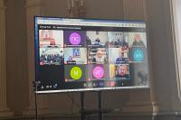 Владыка Тихон и монашествующие Орловской епархии приняли участие в межъепархиальном круглом столе, прошедшем в режиме онлайн. 20 августа 2026 года, г.Орел