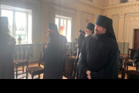 Владыка Тихон и монашествующие Орловской епархии приняли участие в межъепархиальном круглом столе, прошедшем в режиме онлайн. 20 августа 2026 года, г.Орел