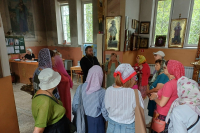 Приход Воскресенского храма города Орла посетили участники отделения социальной реабилитации и активного долголетия БУ ОО «КЦСОН Железнодорожного района г. Орла», 21 августа 2026 года. Приход Воскресенского храма города Орла посетили участники отделения социальной реабилитации и активного долголетия БУ ОО «КЦСОН Железнодорожного района г. Орла», 21 августа 2026 года.