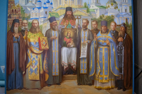 В канун праздника Успения Пресвятой Владычицы нашей Богородицы и Приснодевы Марии, митрополит Орловский и Болховский Тихон возглавил всенощное бдение с чином погребения Божией Матери в Успенском (Михаило-Архангельском) соборе города Орла. 27 августа 2026 года. В канун праздника Успения Пресвятой Владычицы нашей Богородицы и Приснодевы Марии, митрополит Орловский и Болховский Тихон возглавил всенощное бдение с чином погребения Божией Матери в Успенском (Михаило-Архангельском) соборе города Орла. 27 августа 2026 года.