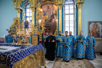В канун праздника Успения Пресвятой Владычицы нашей Богородицы и Приснодевы Марии, митрополит Орловский и Болховский Тихон возглавил всенощное бдение с чином погребения Божией Матери в Успенском (Михаило-Архангельском) соборе города Орла. 27 августа 2026 года. В канун праздника Успения Пресвятой Владычицы нашей Богородицы и Приснодевы Марии, митрополит Орловский и Болховский Тихон возглавил всенощное бдение с чином погребения Божией Матери в Успенском (Михаило-Архангельском) соборе города Орла. 27 августа 2026 года.