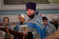 В канун праздника Успения Пресвятой Владычицы нашей Богородицы и Приснодевы Марии, митрополит Орловский и Болховский Тихон возглавил всенощное бдение с чином погребения Божией Матери в Успенском (Михаило-Архангельском) соборе города Орла. 27 августа 2026 года. В канун праздника Успения Пресвятой Владычицы нашей Богородицы и Приснодевы Марии, митрополит Орловский и Болховский Тихон возглавил всенощное бдение с чином погребения Божией Матери в Успенском (Михаило-Архангельском) соборе города Орла. 27 августа 2026 года.