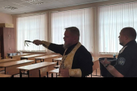 Протоиерей Петр Губогло, клирик Иверского храма освятил учебные заведения города Орла,27 августа 2026 года Протоиерей Петр Губогло, клирик Иверского храма освятил учебные заведения города Орла,27 августа 2026 года