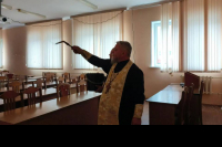Протоиерей Петр Губогло, клирик Иверского храма освятил учебные заведения города Орла,27 августа 2026 года Протоиерей Петр Губогло, клирик Иверского храма освятил учебные заведения города Орла,27 августа 2026 года