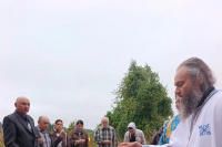 В канун праздника Успения Пресвятой Богородицы, в древнем Успенском храме села Шеино Мценского района впервые за многие десятилетия вновь совершена Божественная литургия. 27 августа 2026 года, Мценский район В канун праздника Успения Пресвятой Богородицы, в древнем Успенском храме села Шеино Мценского района впервые за многие десятилетия вновь совершена Божественная литургия. 27 августа 2026 года, Мценский район
