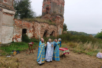 В канун праздника Успения Пресвятой Богородицы, в древнем Успенском храме села Шеино Мценского района впервые за многие десятилетия вновь совершена Божественная литургия. 27 августа 2026 года, Мценский район В канун праздника Успения Пресвятой Богородицы, в древнем Успенском храме села Шеино Мценского района впервые за многие десятилетия вновь совершена Божественная литургия. 27 августа 2026 года, Мценский район