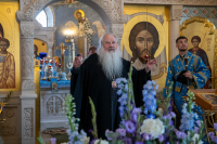 В канун Недели 13-й по Пятидесятнице и дня памяти преподобного Пимена Угрешского и преподобного Алипия, иконописца Печерского, митрополит Орловский и Болховский Тихон возглавил всенощное бдение в храме Казанской иконы Божией Матери города Орла. 29 августа 2026 года