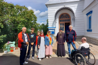 Миссионерский центр при Свято-Троицком храме города Мценска встретил семейную группу паломников из Курска и Железногорска. 29 августа 2026 года, г. Мценск Миссионерский центр при Свято-Троицком храме города Мценска встретил семейную группу паломников из Курска и Железногорска. 29 августа 2026 года, г. Мценск