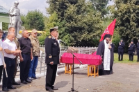 В селе Кутафино совершили отпевание воинов, павших в годы Великой Отечественной войны. Кромской район Орловской области, 4 августа 2026 года. В селе Кутафино совершили отпевание воинов, павших в годы Великой Отечественной войны. Кромской район Орловской области, 4 августа 2026 года.