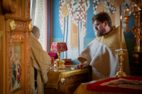 В день памяти Успения праведной Анны, матери Пресвятой Богородицы, святых жен Олимпиады диакониссы и Евпракси́и девы, Таве́ннской, митрополит Орловский и Болховский Тихон возглавил Божественную Литургию в храме великомученика Димитрия Солунского на Лужковском кладбище города Орла. 7 августа 2026 года В день памяти Успения праведной Анны, матери Пресвятой Богородицы, святых жен Олимпиады диакониссы и Евпракси́и девы, Таве́ннской, митрополит Орловский и Болховский Тихон возглавил Божественную Литургию в храме великомученика Димитрия Солунского на Лужковском кладбище города Орла. 7 августа 2026 года