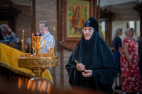 В канун Недели 10-й по Пятидесятнице и дня памяти великомученика и целителя Пантелеимона, митрополит Орловский и Болховский Тихон совершил всенощное бдение в Свято-Успенском мужском монастыре города Орла. 8 августа 2026 года В канун Недели 10-й по Пятидесятнице и дня памяти великомученика и целителя Пантелеимона, митрополит Орловский и Болховский Тихон совершил всенощное бдение в Свято-Успенском мужском монастыре города Орла. 8 августа 2026 года