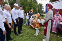 Митрополит Орловский и Болховский Тихон принял участие в торжественных мероприятиях, посвященных 83-й годовщине освобождения Кромского района от немецко-фашистских захватчиков и Дню образования муниципалитета. 8 августа 2026 года, п.Кромы Орловской области. Митрополит Орловский и Болховский Тихон принял участие в торжественных мероприятиях, посвященных 83-й годовщине освобождения Кромского района от немецко-фашистских захватчиков и Дню образования муниципалитета. 8 августа 2026 года, п.Кромы Орловской области.