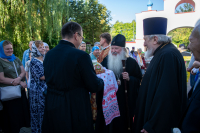 В Неделю 10-ю по Пятидесятнице, в день памяти святого великомученика и целителя Пантелеимона, митрополит Орловский и Болховский Тихон возглавил престольные торжества в храме святого Пантелеимона Целителя села Плещеево Орловского муниципального округа.9 августа 2026 года. В Неделю 10-ю по Пятидесятнице, в день памяти святого великомученика и целителя Пантелеимона, митрополит Орловский и Болховский Тихон возглавил престольные торжества в храме святого Пантелеимона Целителя села Плещеево Орловского муниципального округа.9 августа 2026 года.