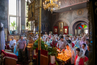 В Неделю 10-ю по Пятидесятнице, в день памяти святого великомученика и целителя Пантелеимона, митрополит Орловский и Болховский Тихон возглавил престольные торжества в храме святого Пантелеимона Целителя села Плещеево Орловского муниципального округа.9 августа 2026 года. В Неделю 10-ю по Пятидесятнице, в день памяти святого великомученика и целителя Пантелеимона, митрополит Орловский и Болховский Тихон возглавил престольные торжества в храме святого Пантелеимона Целителя села Плещеево Орловского муниципального округа.9 августа 2026 года.