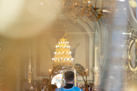 В канун Недели 11-й по Пятидесятнице и празднования Смоленской иконы Божией Матери, именуемой «Одигитрия» («Путеводительница»), митрополит Орловский и Болховский Тихон совершил всенощное бдение в храме Смоленской иконы Божией Матери города Орла. 9 августа 2026 года