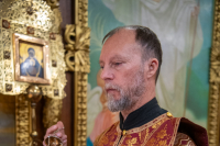 В день Усекновения главы Пророка, Предтечи и Крестителя Господня Иоанна, в Иоанно-Крестительском храме благочинный храмов Центрального округа Орловской епархии протоиерей Василий Иванов возглавил Божественную Литургию. 11 сентября 2026 года, г.Орел