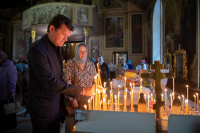 В день Усекновения главы Пророка, Предтечи и Крестителя Господня Иоанна, в Иоанно-Крестительском храме благочинный храмов Центрального округа Орловской епархии протоиерей Василий Иванов возглавил Божественную Литургию. 11 сентября 2026 года, г.Орел