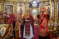 В день Усекновения главы Пророка, Предтечи и Крестителя Господня Иоанна, в Иоанно-Крестительском храме благочинный храмов Центрального округа Орловской епархии протоиерей Василий Иванов возглавил Божественную Литургию. 11 сентября 2026 года, г.Орел