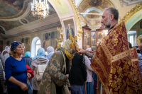 В день Усекновения главы Пророка, Предтечи и Крестителя Господня Иоанна, в Иоанно-Крестительском храме благочинный храмов Центрального округа Орловской епархии протоиерей Василий Иванов возглавил Божественную Литургию. 11 сентября 2026 года, г.Орел