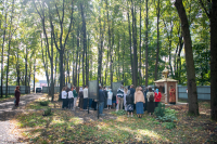 В Скиту Новомучеников и исповедников Российских в Медведевском лесу митрополит Орловский и Болховский Тихон совершил чин освящения часовни, посвященной памяти невинно убиенных. 11 сентября 2026 года, г.Орел